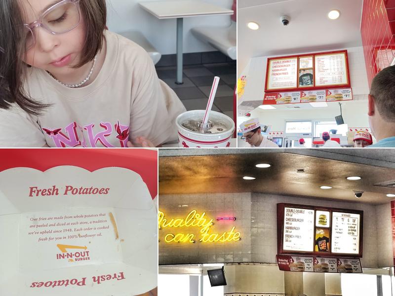 In-N-Out Burger Menu