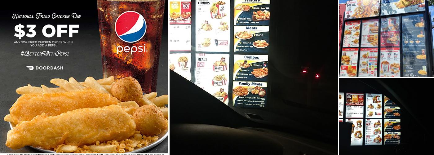 Long John Silver's | KFC Menu