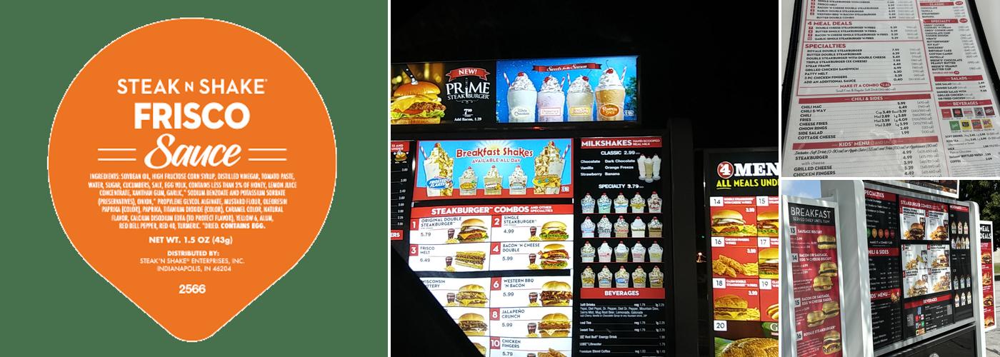 Steak 'n Shake Menu