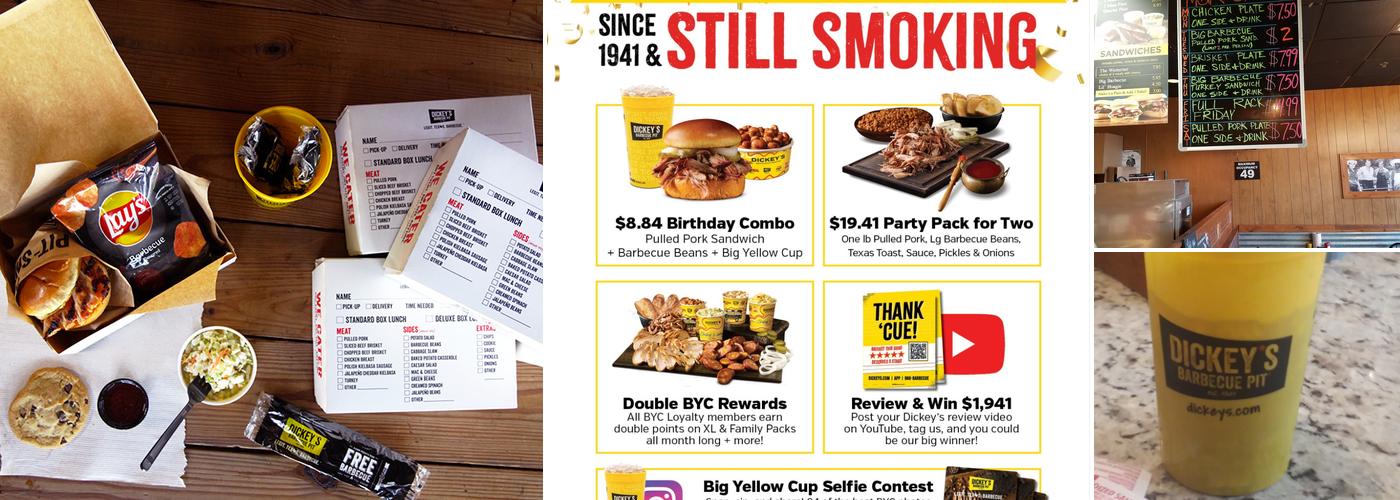 Dickey's Barbecue Pit Menu