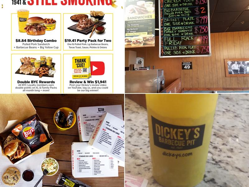 Dickey's Barbecue Pit Menu