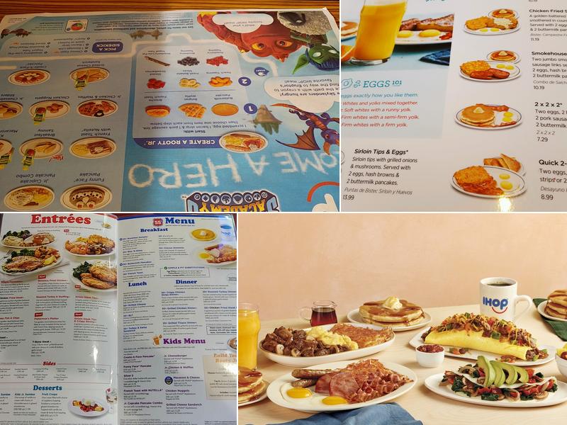 IHOP Menu