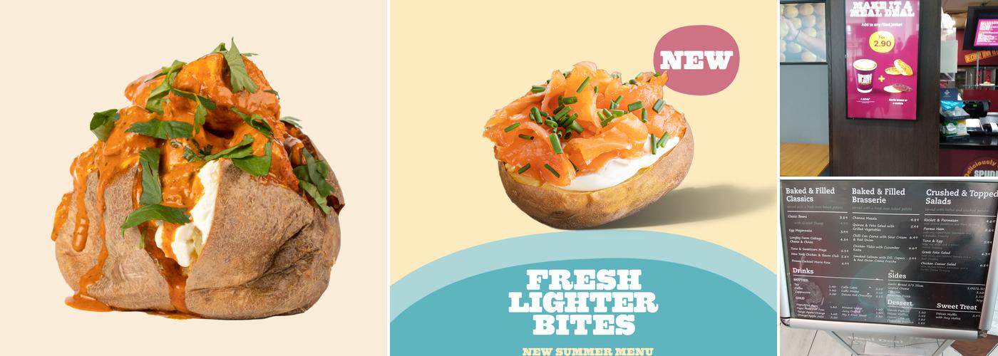 SpudULike By James Martin Menu