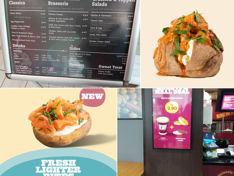 SpudULike By James Martin Menu