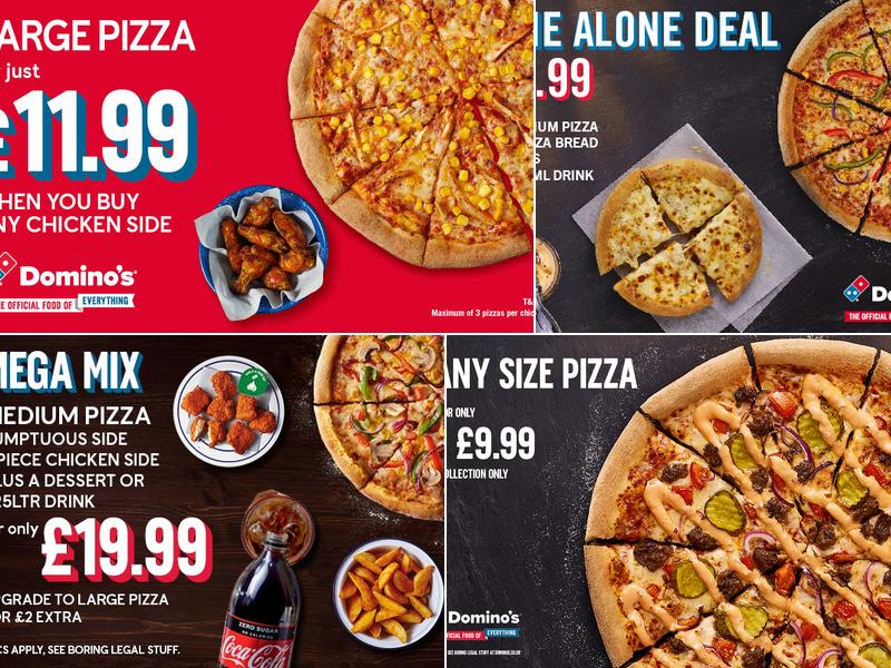 Domino's Pizza - Clowne Menu