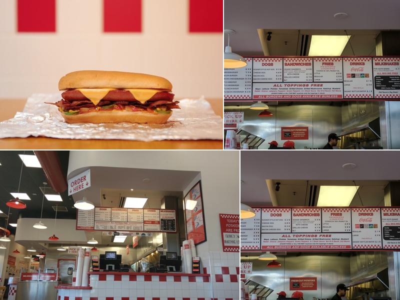 Five Guys Menu