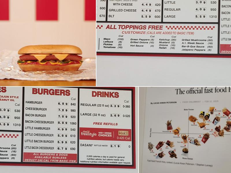 Five Guys Menu