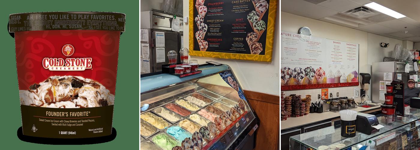 Cold Stone Creamery Menu