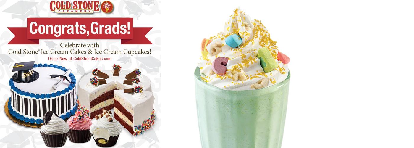 Cold Stone Creamery Menu