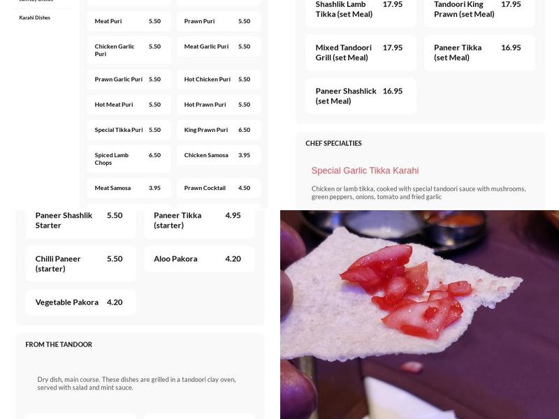 Mogul Restaurant Menu