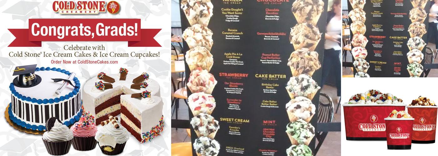 Cold Stone Creamery Menu