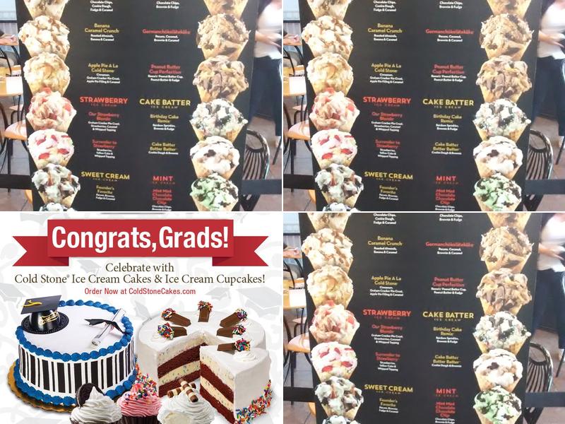 Cold Stone Creamery Menu