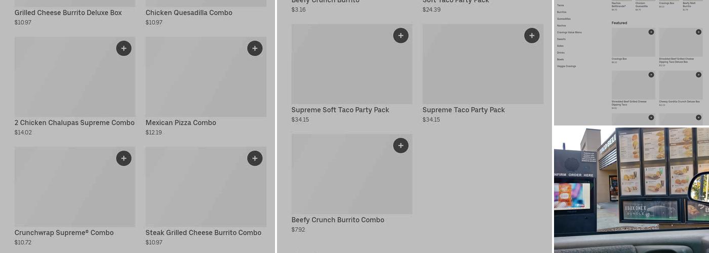 Taco Bell Menu