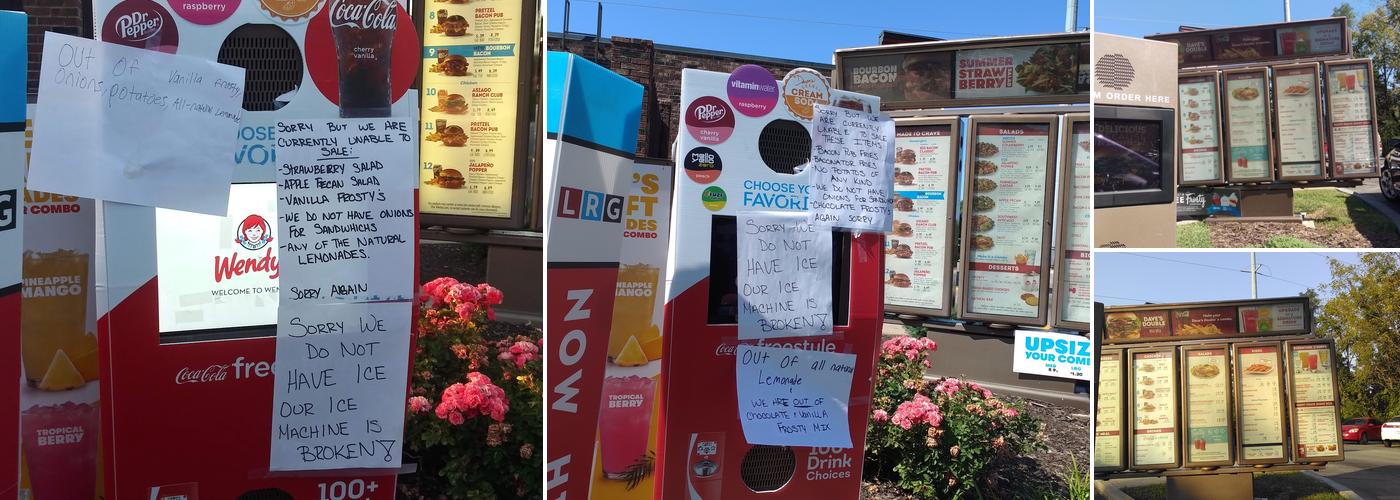 Wendy's Menu