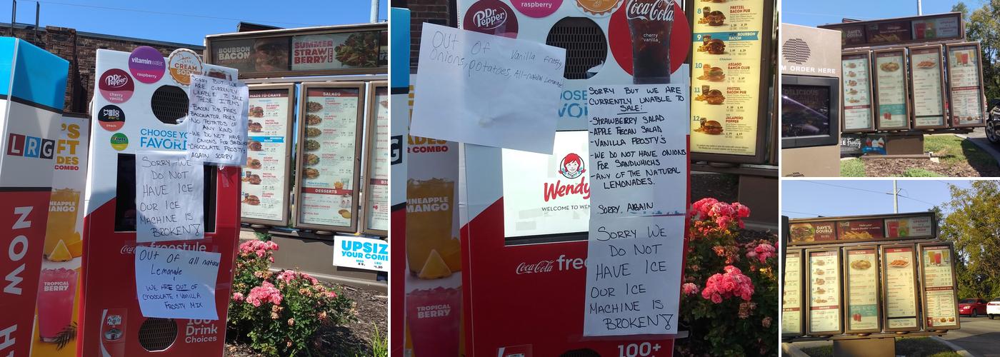 Wendy's Menu