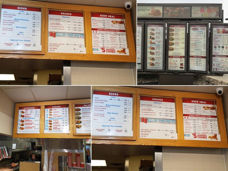 Wendy's Menu