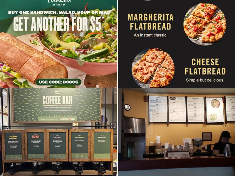 Panera Bread Menu