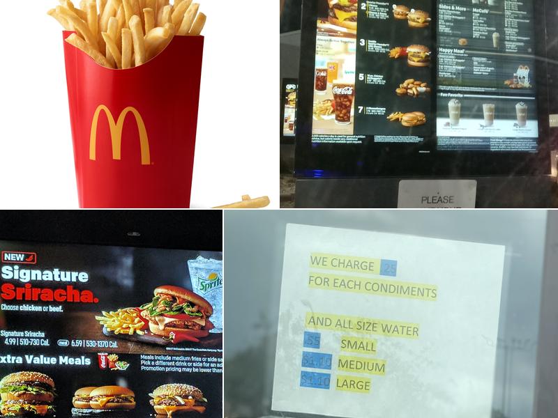 McDonald's Menu