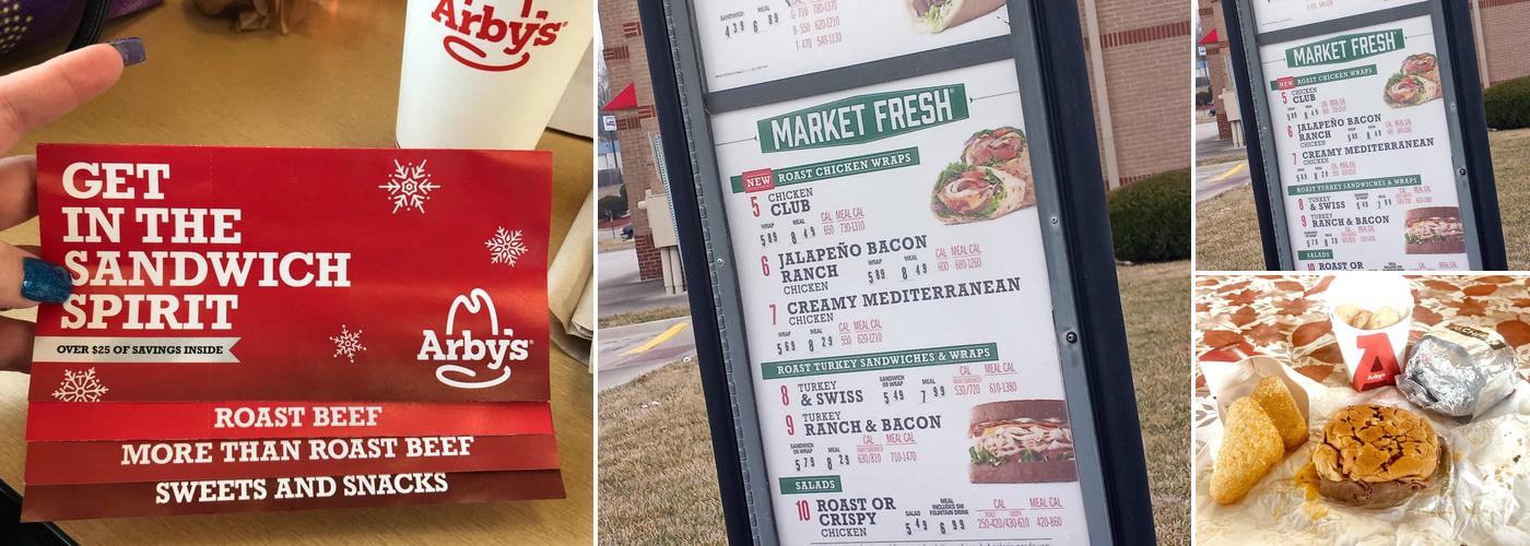 Arby's Menu