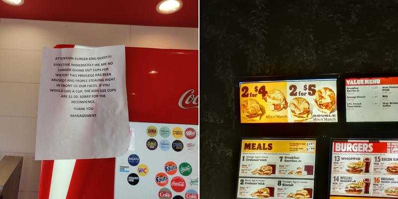 Burger King Menu