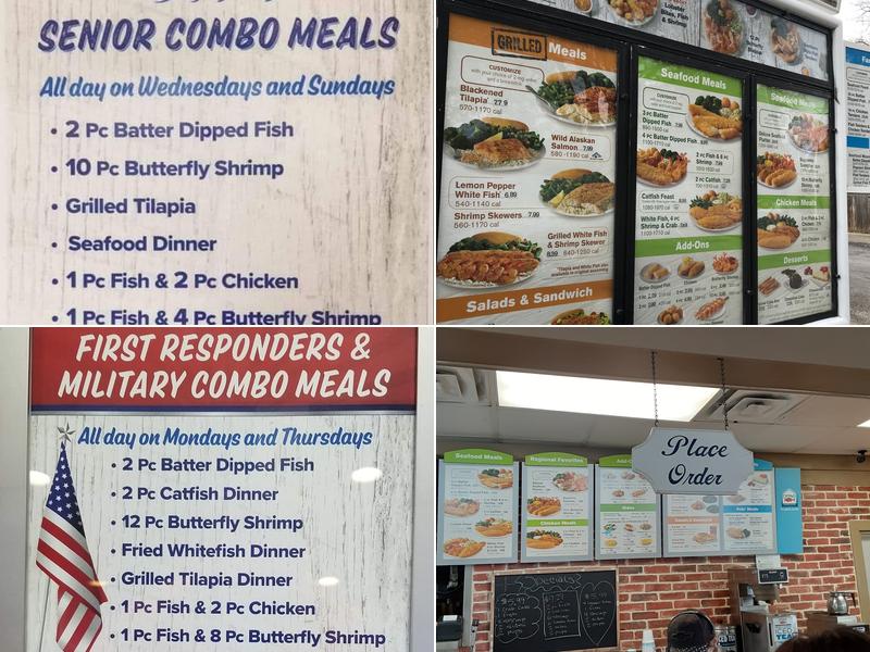 Captain D's Menu