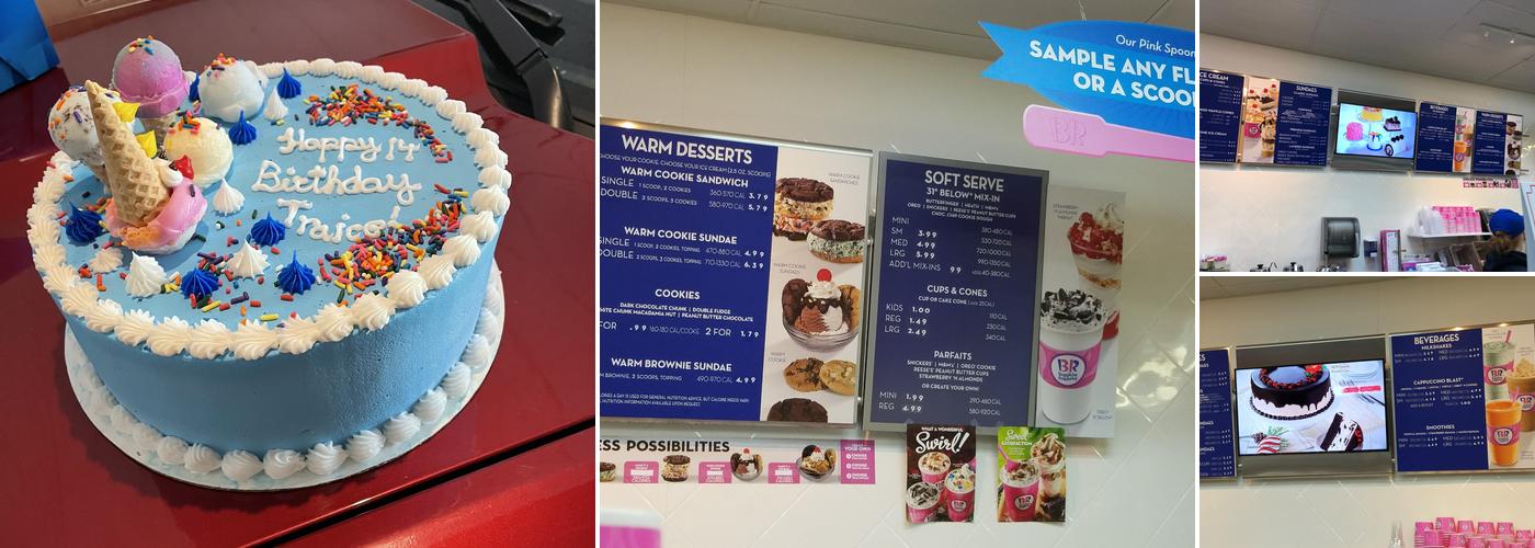 Baskin-Robbins Menu
