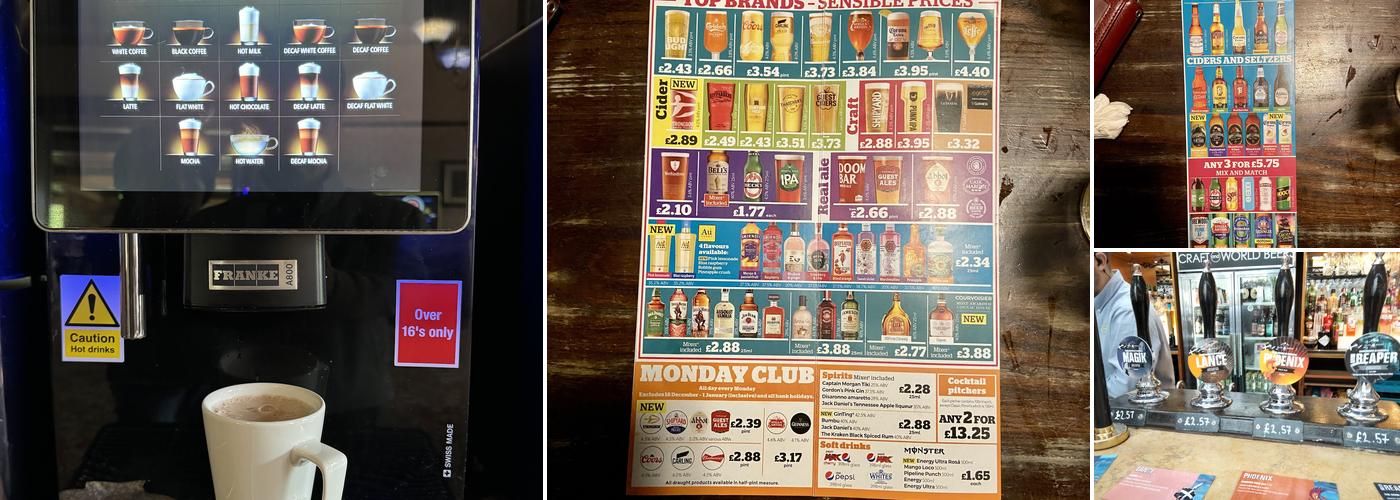 The Imperial - JD Wetherspoon Menu