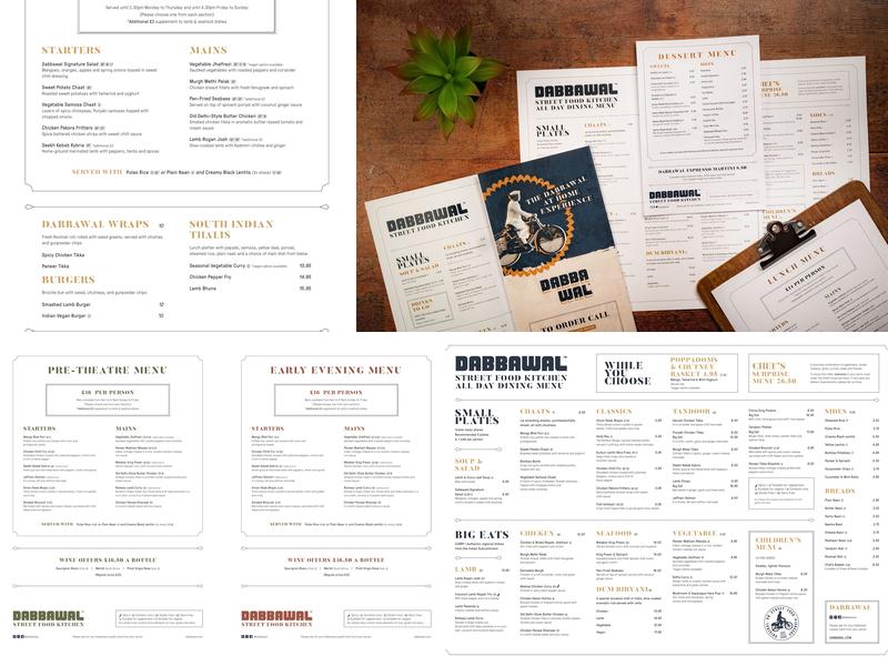 Dabbawal High Bridge Menu