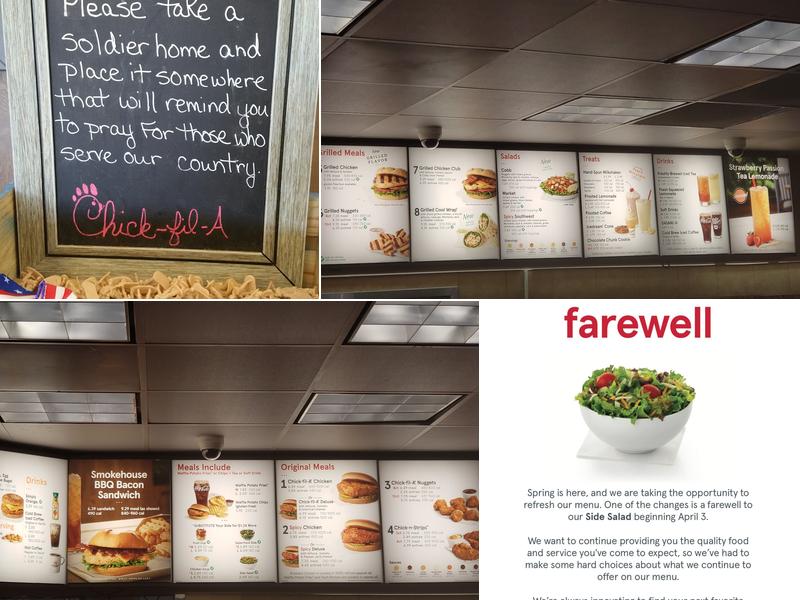 Chick-fil-A Menu