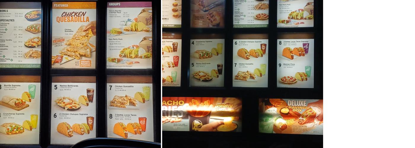 Taco Bell Menu