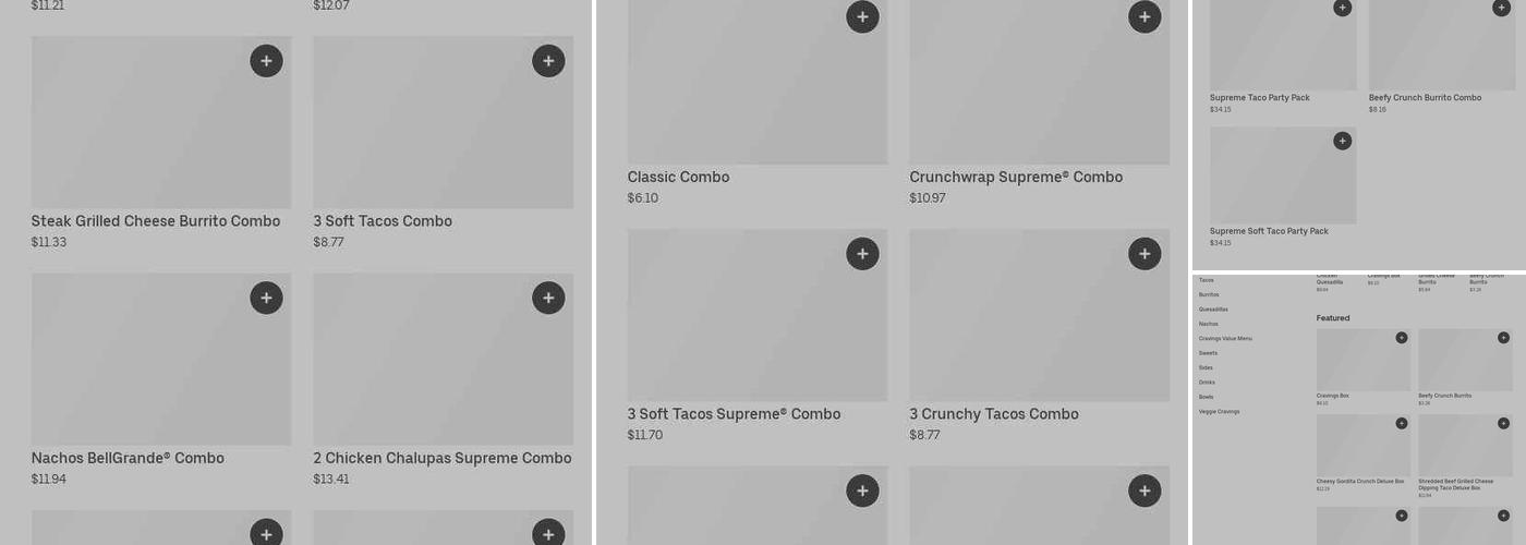 Taco Bell Menu