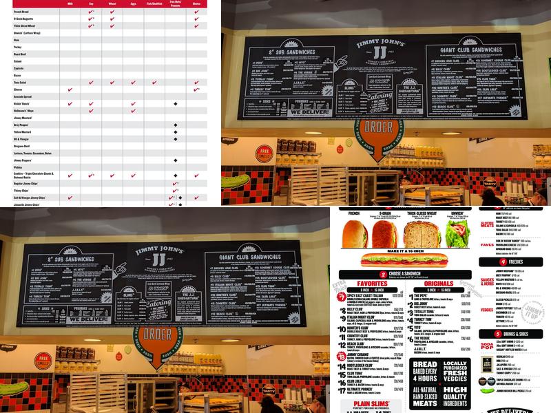 Jimmy John's Menu