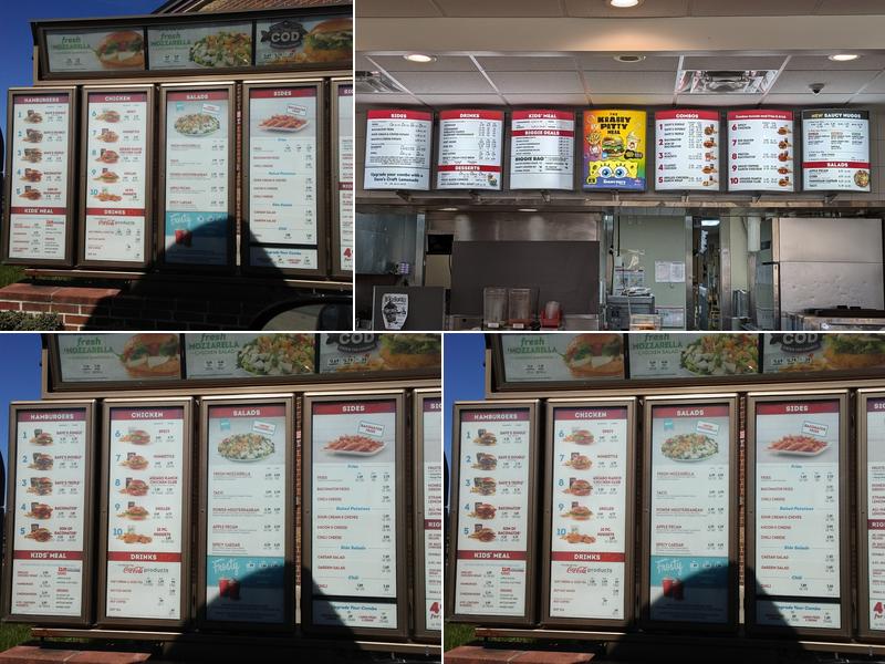 Wendy's Menu
