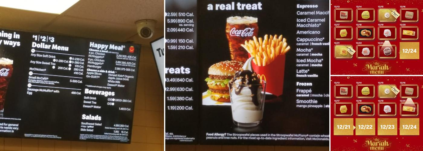 McDonald's Menu