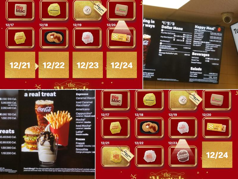 McDonald's Menu
