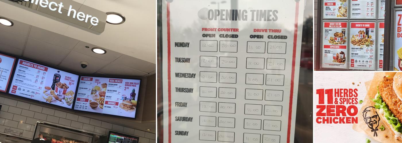 KFC Exeter - Rydon Lane Retail Park Menu