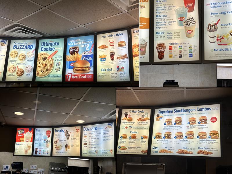 Dairy Queen Grill & Chill Menu