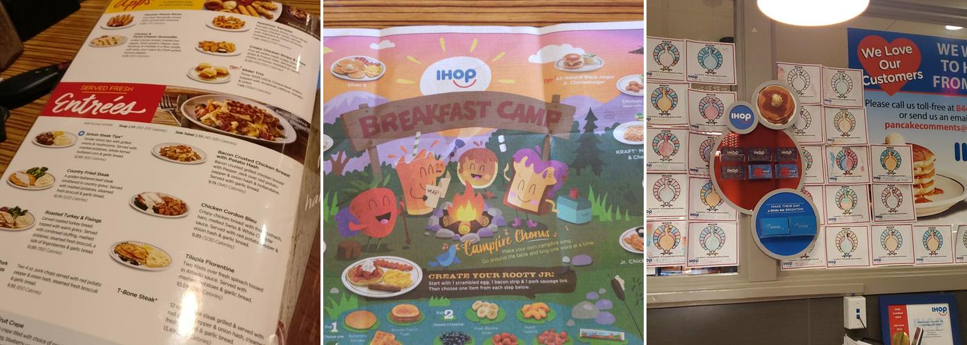 IHOP Menu
