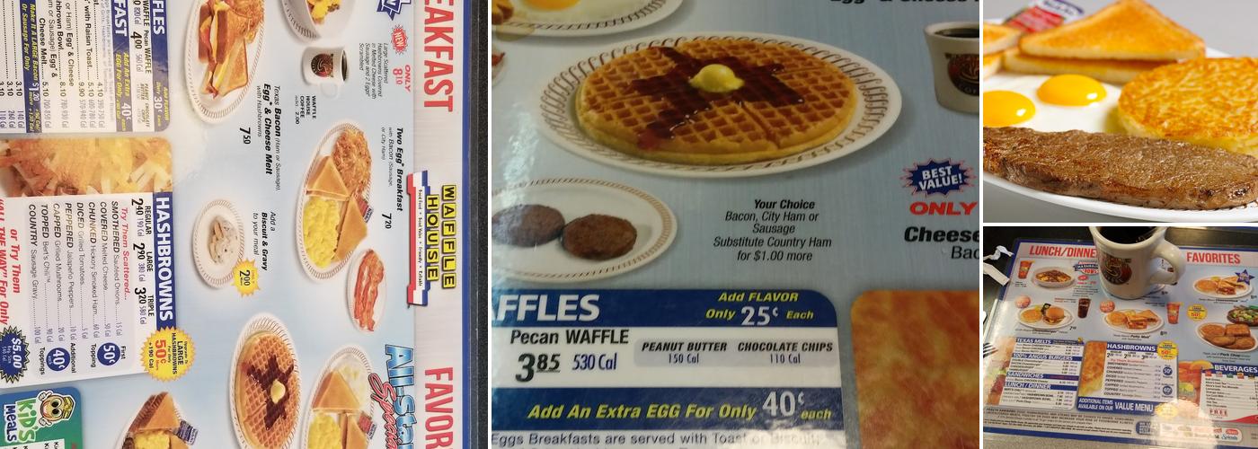 Waffle House Menu