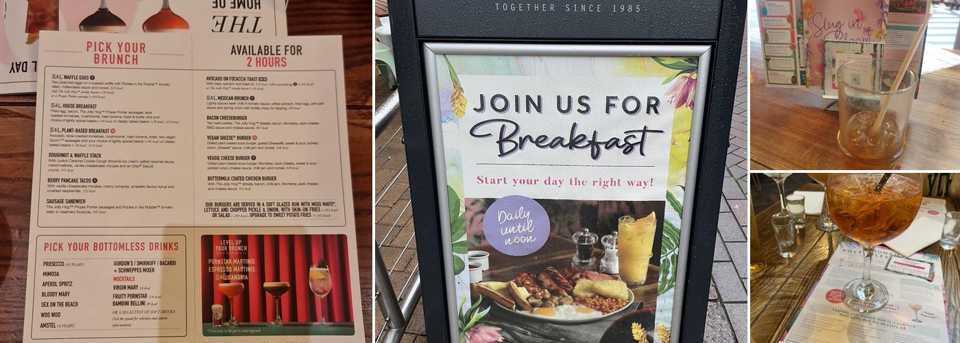 Slug & Lettuce - Market Square Nottingham Menu