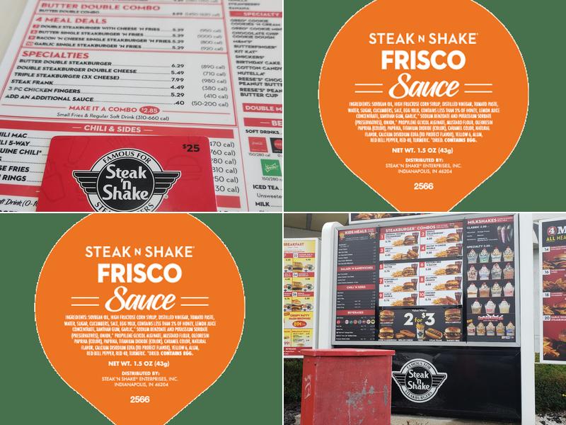 Steak 'n Shake Menu