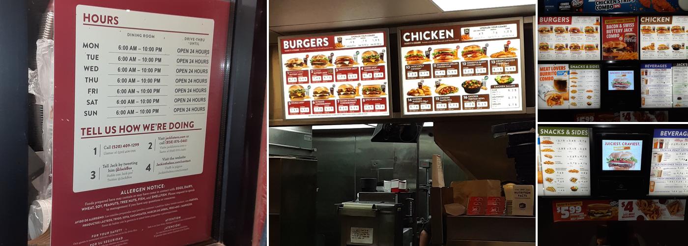 Jack In The Box Menu
