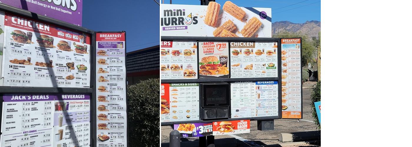 Jack In The Box Menu