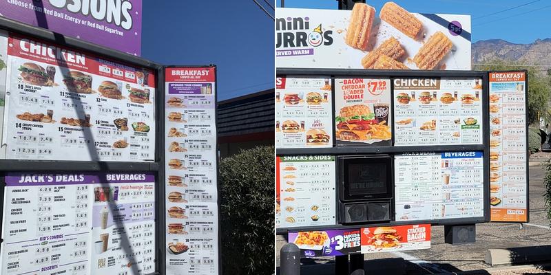 Jack In The Box Menu