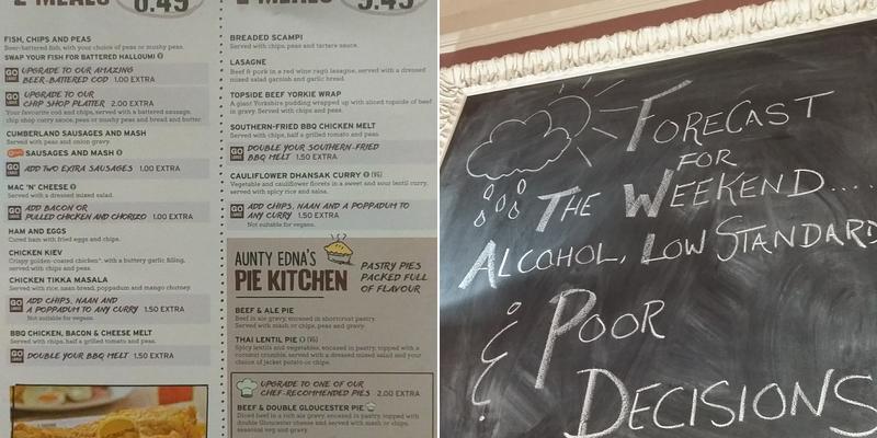 The Penny Black Menu