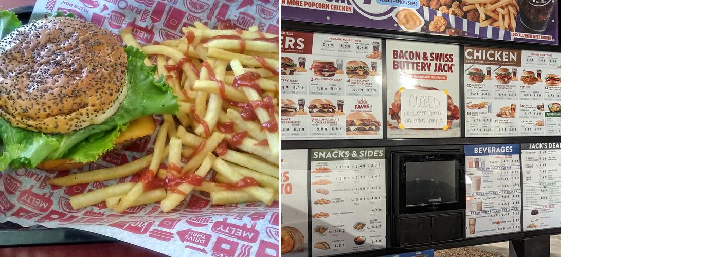 Jack in the Box Menu