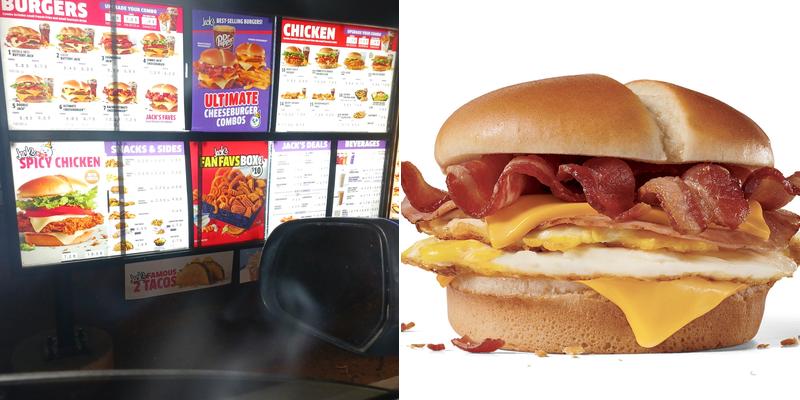 Jack In The Box Menu