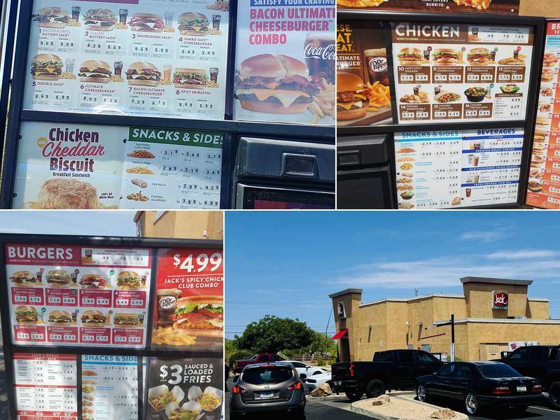 Jack In The Box Menu