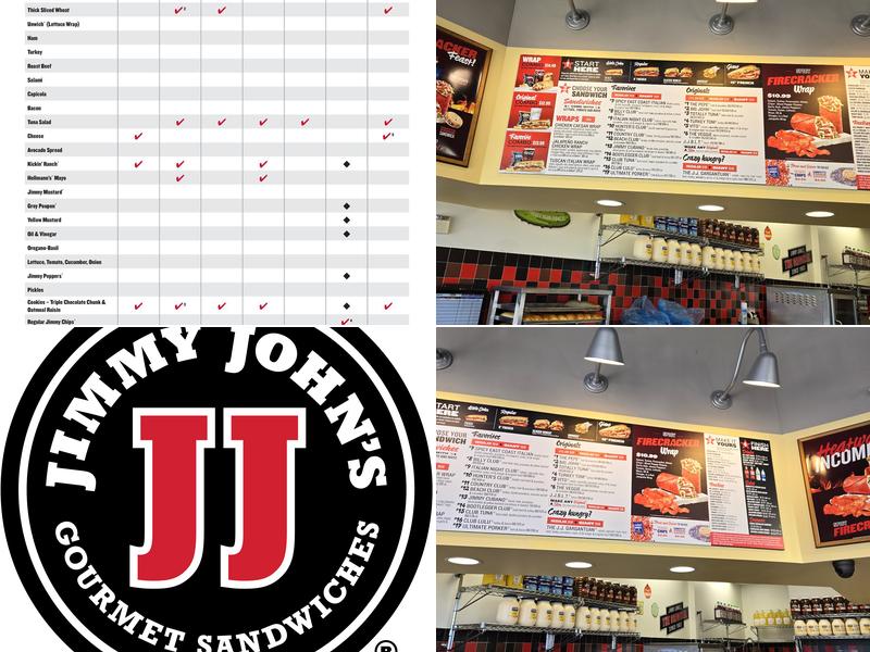 Jimmy John's Menu