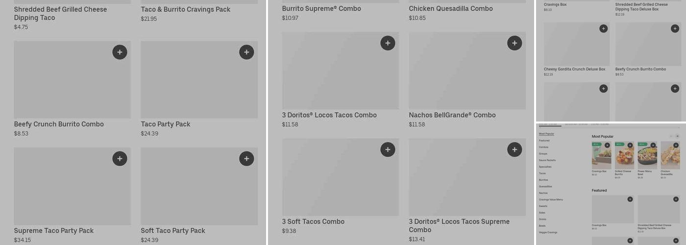 Taco Bell Menu